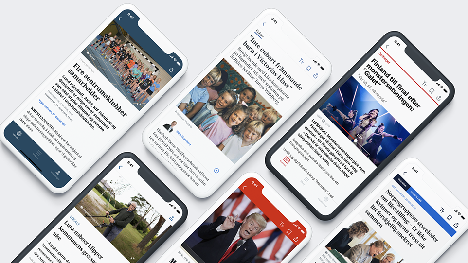 One design system - but different product experiences.