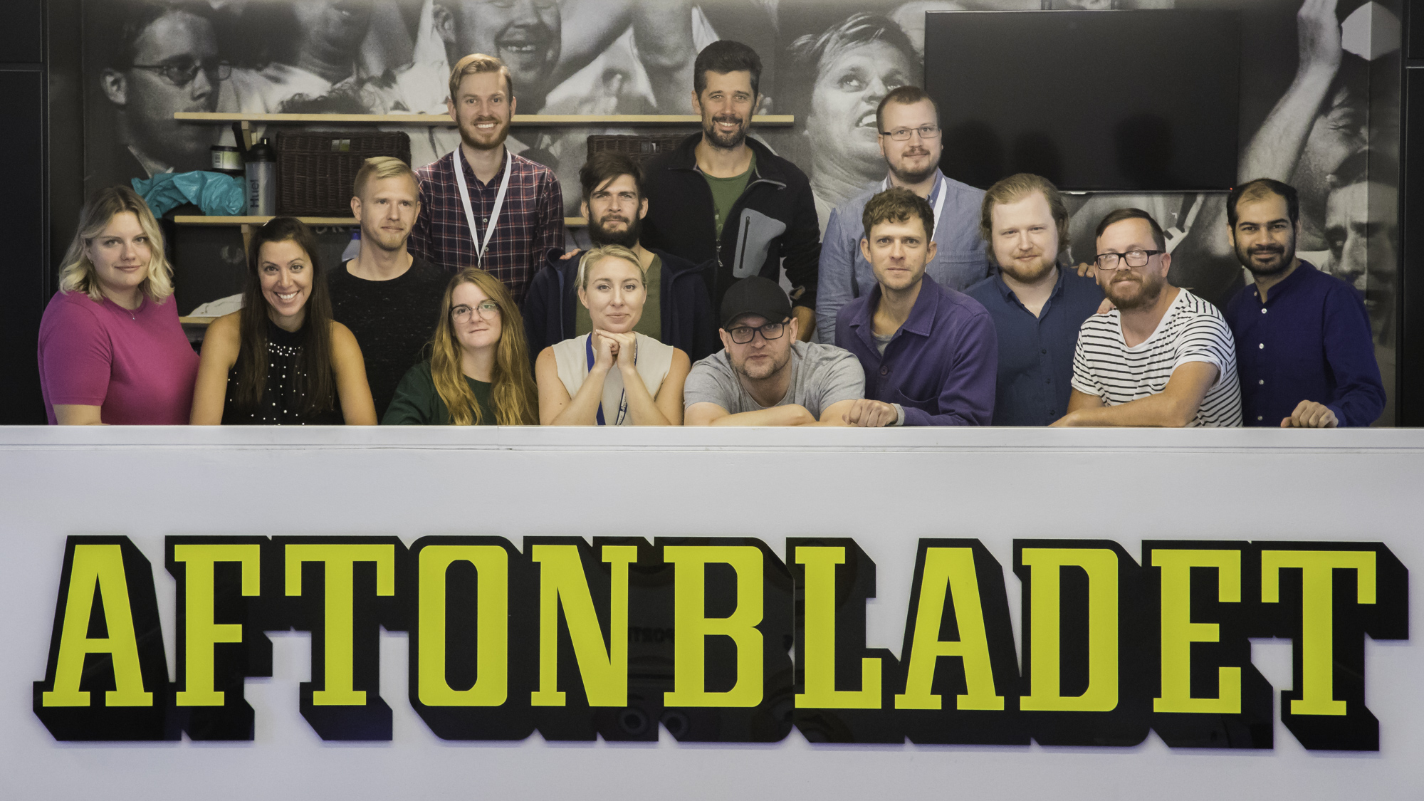 The Aftonbladet brand team in Product & Tech