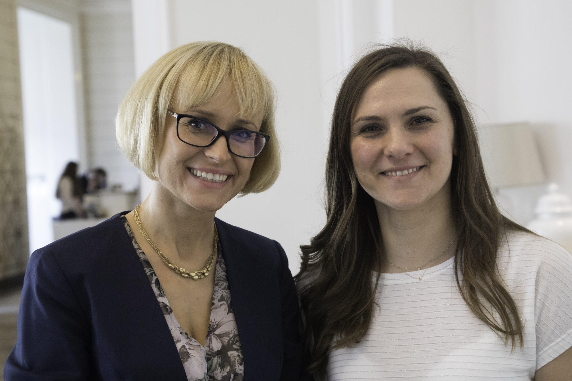Country manager Katarzyna Kowalczyk in Schibsted Tech Polska and site manager Natalia Kalamarz in Prisjakt had good reason to celebrate at the awards ceremony